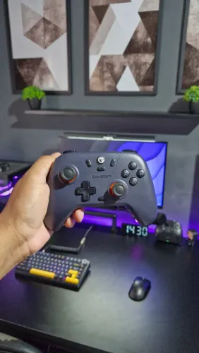 Controle GameSir T4 Nova Lite (Hall Effect - Zero Drift) PC/Android/Switch Tri-Mode