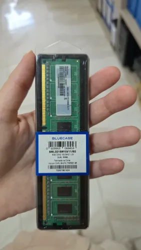 Memória RAM Bluecase 8GB DDR3 1600MHz Lacrada - Desktop