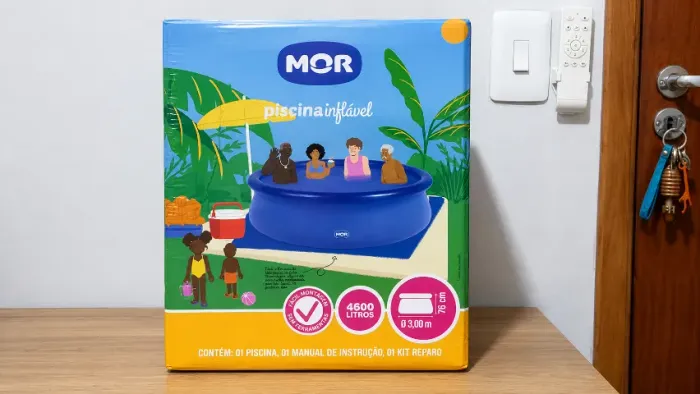 Piscina Inflável Mor 4.600 Litros - Nova Lacrada