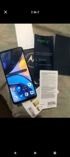 Vendo um celular Motorola g22 128 GB tudo ok 