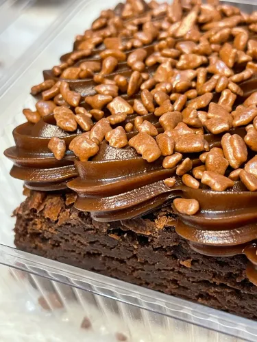 Brownie recheado para revenda