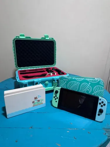Nintendo Switch Edição Especial Animal Crossing