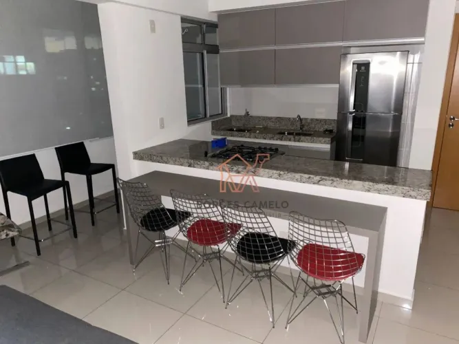 Apartamento mobiliado, 1 quarto, no Centro de BH
