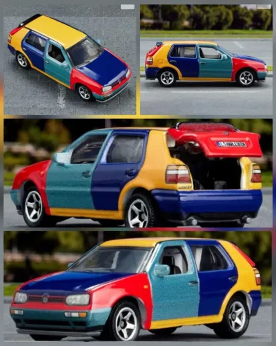 Matchbox 1995 Volkswagen Golf MK3