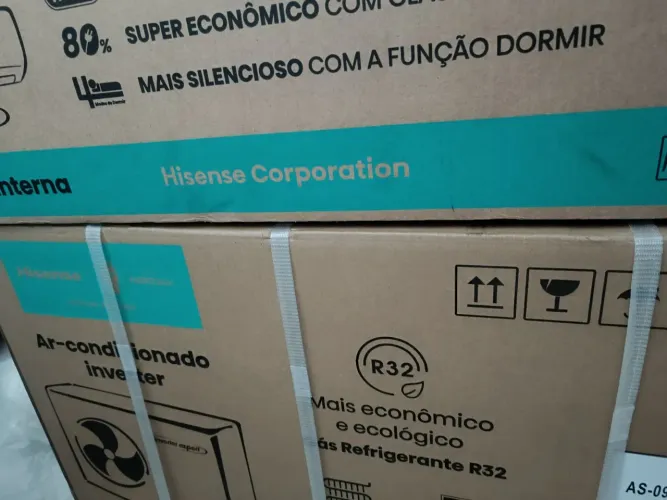 Ar condicionado hisense wi-fi 9 mil BTUs novo