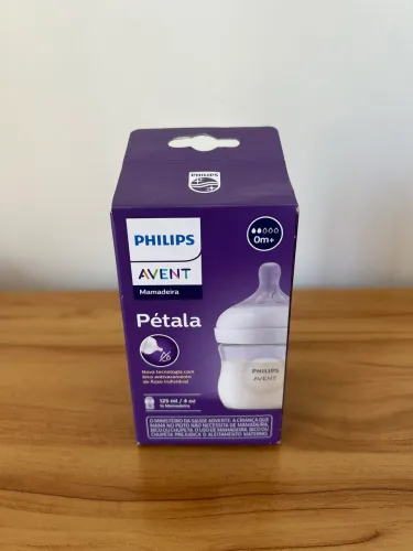 Mamadeira Philips Avent Pétala 125 ml - Nova, Nunca Usada
