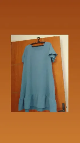 Vestido azul claro