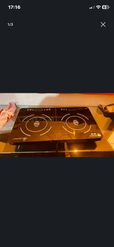 Cooktop elétrico de indução duas bocas