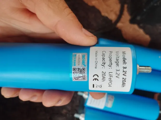 Bateria lifepo4 20ah cilíndrica