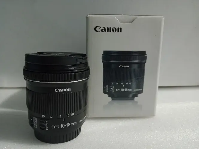 Lente Canon EF-S 10-18mm IS STM
