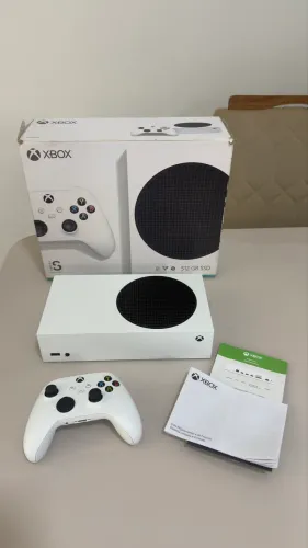 Xbox séries S pego troca passo cartão 