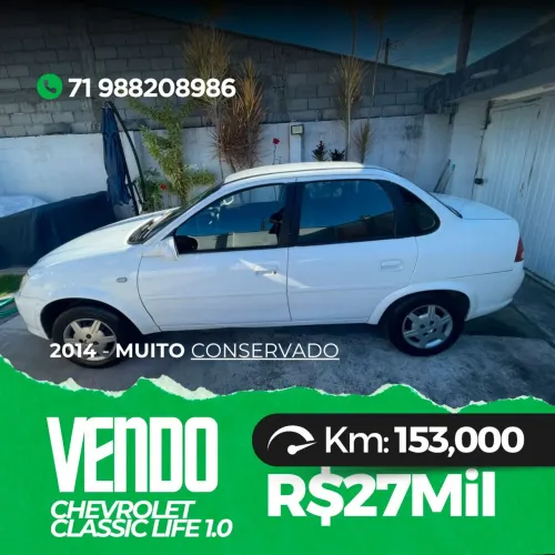Chevrolet Classic Life/ls 1.0 VHC Flexp. 4P 2014