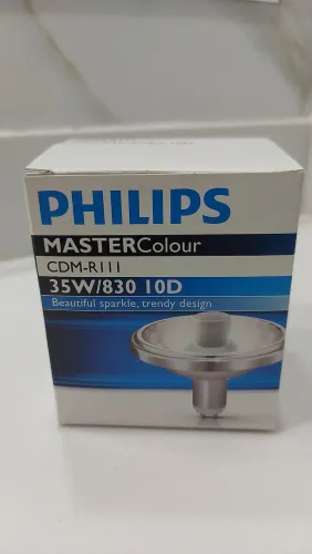 Kit c/6 e lâmpadas de Vapor Metálico Philips MasterColour (sem uso)