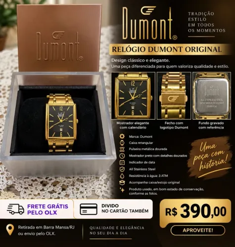 Relógio Dumont original