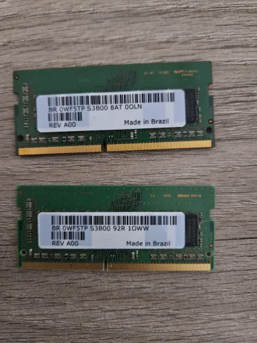 Memória RAM Notebook 16GB 2x8GB DDR4 2666MHz