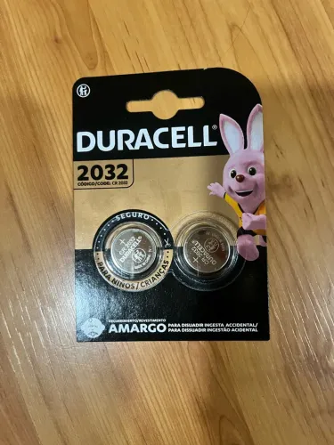 Bateria de lítio Duracell com 2 unidades