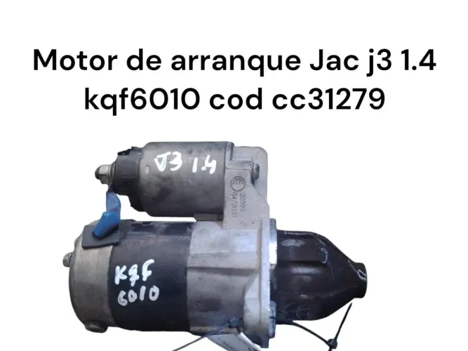 Motor de arranque jac j3 1.4