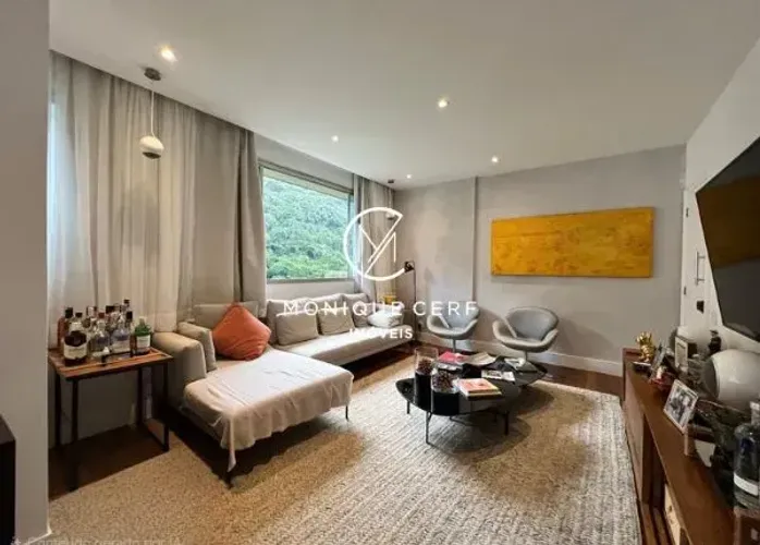 Apartamento 4 Quartos 1 Suíte São Conrado 140m² Vista Verde -  Rio de Janeiro - RJ