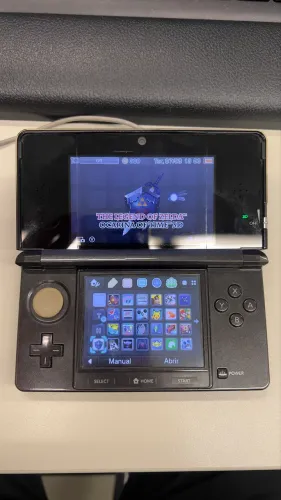 Nintendo 3ds Old Desbloqueado + Cartão SD 128GB
