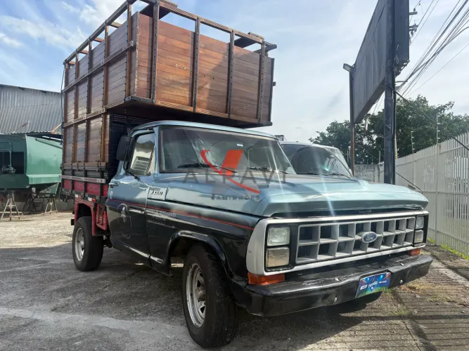 Ford F 1000 1980 Carga Viva Boiadeiro F1000