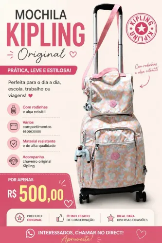 Mochila Kipling Original
