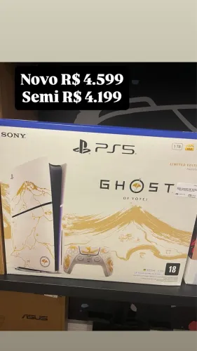 PlayStation 5 edição gold