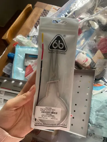Pinça porta grampo Palmer 17cm - TIPO STOKER