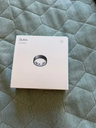 Oura Ring 4 preto fosco tam. 12 ? caixa e carregador