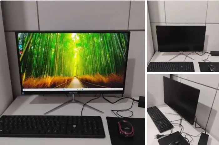 computador all in one positivo 4gb de ram hd 500gb seminovo.