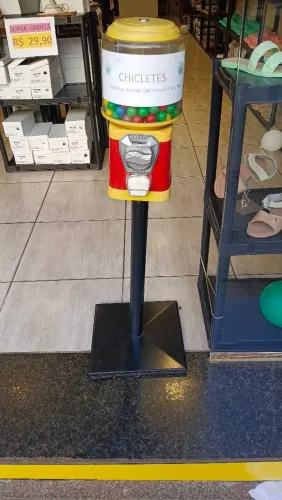 Máquina de chicletes ou bolinha