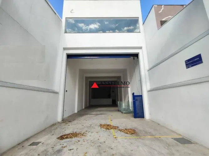 Galpão para alugar, 285 m² por R$ 8.500,00/mês - Bangu - Santo André/SP