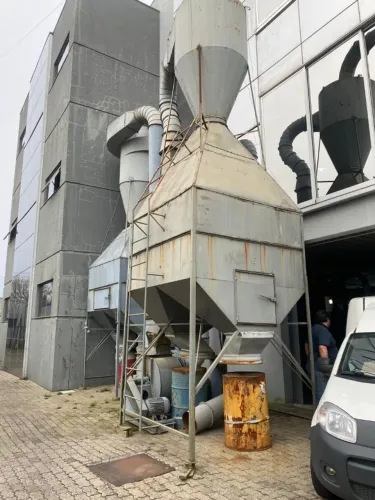 Vendo Sistema Completo de Exaustão Industrial