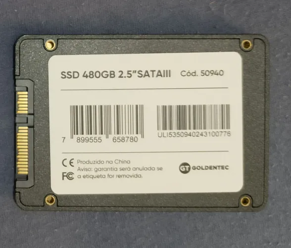 Vendo SSD GOLDENTEC 480 GIGAS