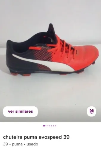 Chuteira Puma futebol de campo 39