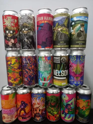 LATAS CERVEJAS ESPECIAIS