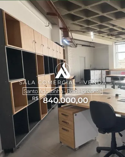 Sala Comercial à Venda no coração do Santo Agostinho - Ed. Vancouver 