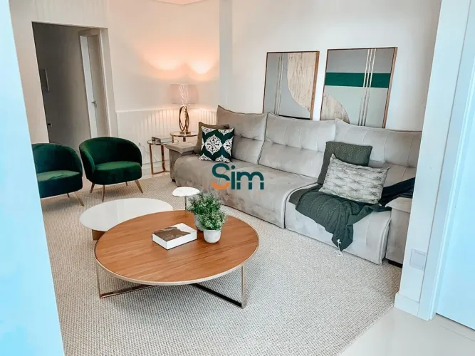 Apartamento 3 Dormitórios Mobiliado com 2 Vagas no Centro de Chapecó