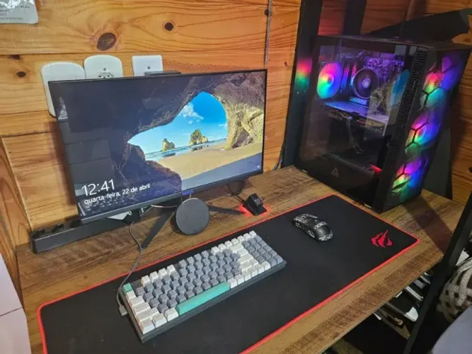 PC Gamer Ryzen 5 7600 + RTX 4060 | 32GB DDR5 | 1TB NVMe | Rodando tudo no Ultra
