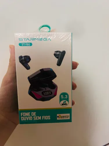 Fone de ouvido Bluetooth