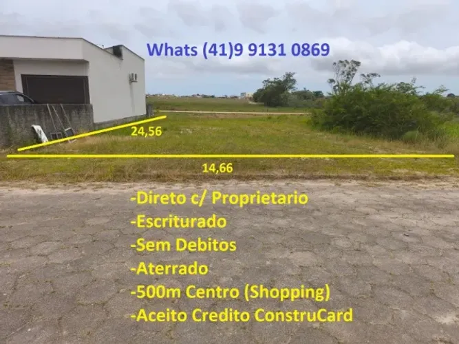 Torrando Terreno no Centro de Jaguaruna SC