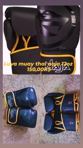 Luva muay thai naja 12oz