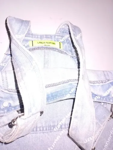 Vendo vestido djeans macacão djeans ,vestido renda azul.todos tamanho M.