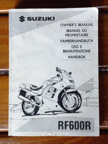 Manual Suzuki RF600r
