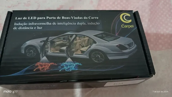 Luz led porta Carro (PASSO CARTÃO)
