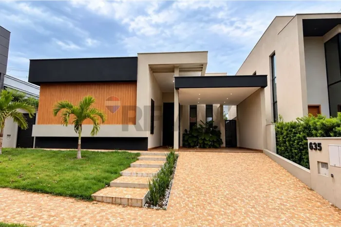 Casa térrea à venda com 3 quartos, 5 banheiros, piscina com Cascata no Residencial Terras 
