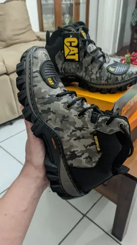 Bota Caterpillar Camuflada N42 Masculina