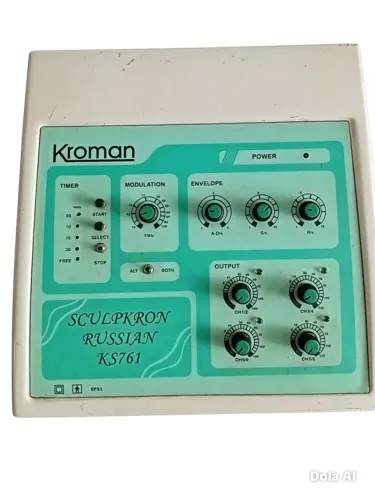 Aparelho kroman <br>- Modelo: Sculpkron Russian KS761