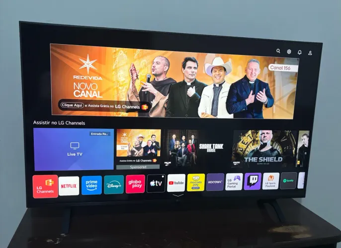 Smart TV LG UHD 4K de 50 polegadas