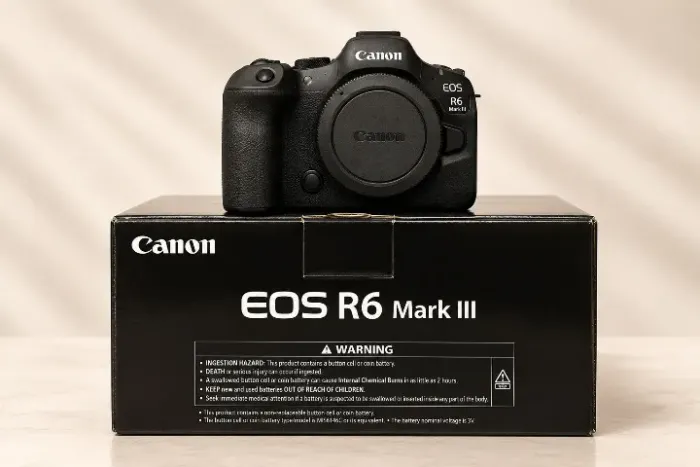 Câmera Digital Canon EOS R6 Mark III 32.5MP 3.0 - NOVA