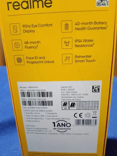 Realme C61 8gb 256gb